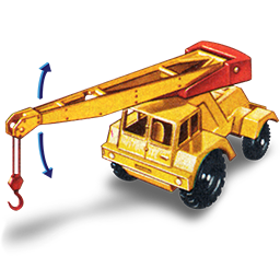 Jumbo Crane With Movement Icon 256x256 png
